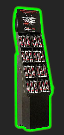 GLARE Point of Purchase Product Display