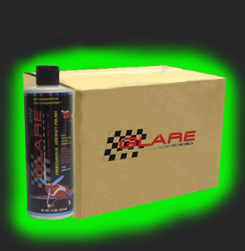 AIR-GLARE Professional Polish  (12 oz. bottle). OUT SHINES, PROTECTS YOUR VEHICLE BEYOND ALL CERAMIC POLISHES! CONTAINS GLASSPLEXIN®