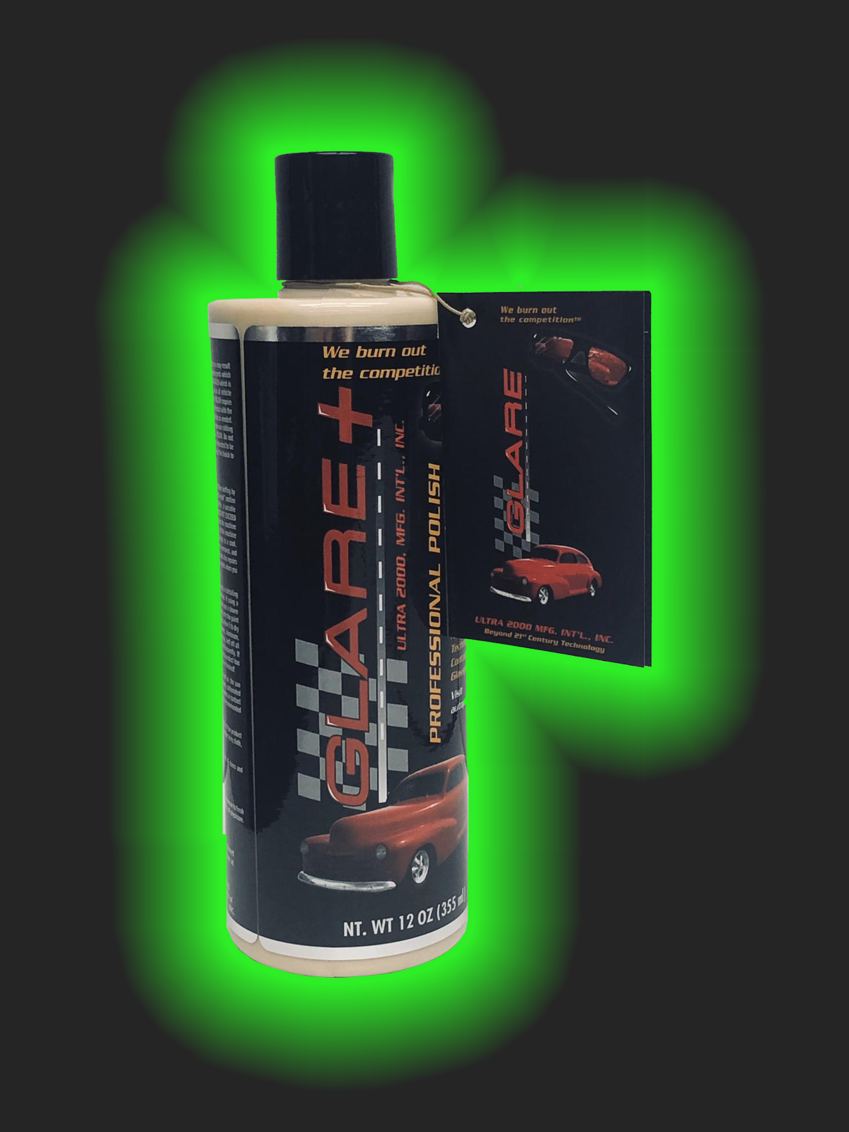 GLARE + PRO POLISH - FAST DELIVERY - NUMBER 1 IN THE WORLD ! - OUT SHINES, PROTECTS YOUR VEHICLE BEYOND ALL CERAMIC POLISHES! CONTAINS GLASSPLEXIN® LASTS 5 REAL YEARS!